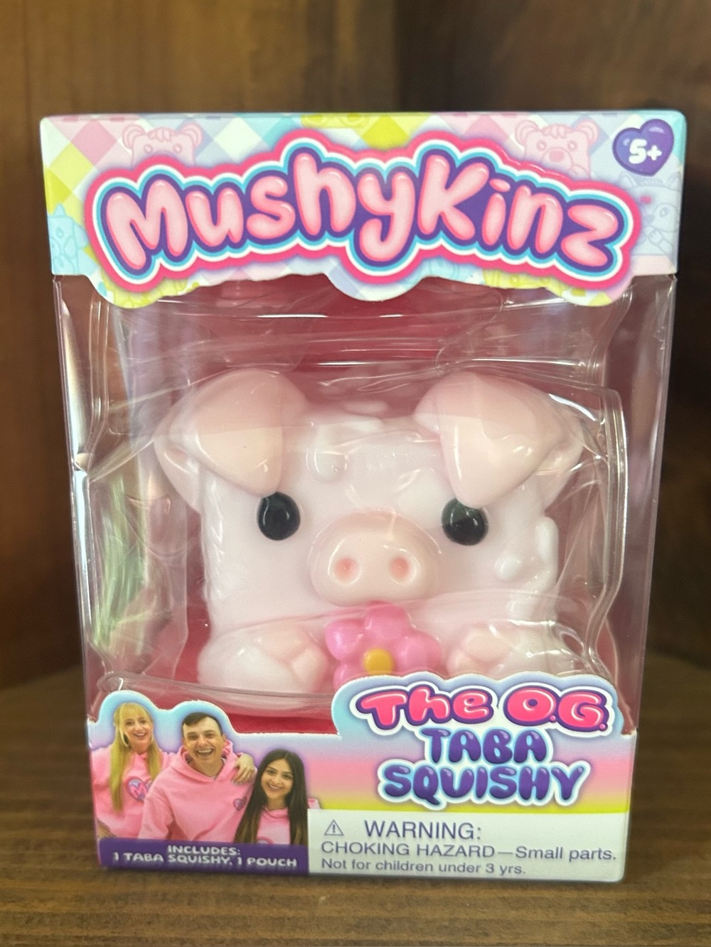 MushyKinz The OG Taba Squishy Bubbles Pig Squeeze Sensory Stress Fidget Toy New